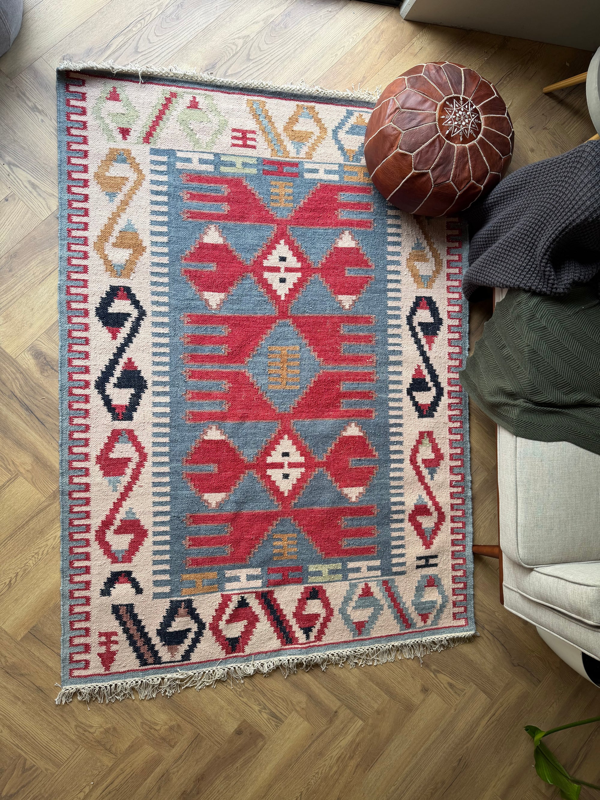 Red Dune Nomad Kilim Floor Rug