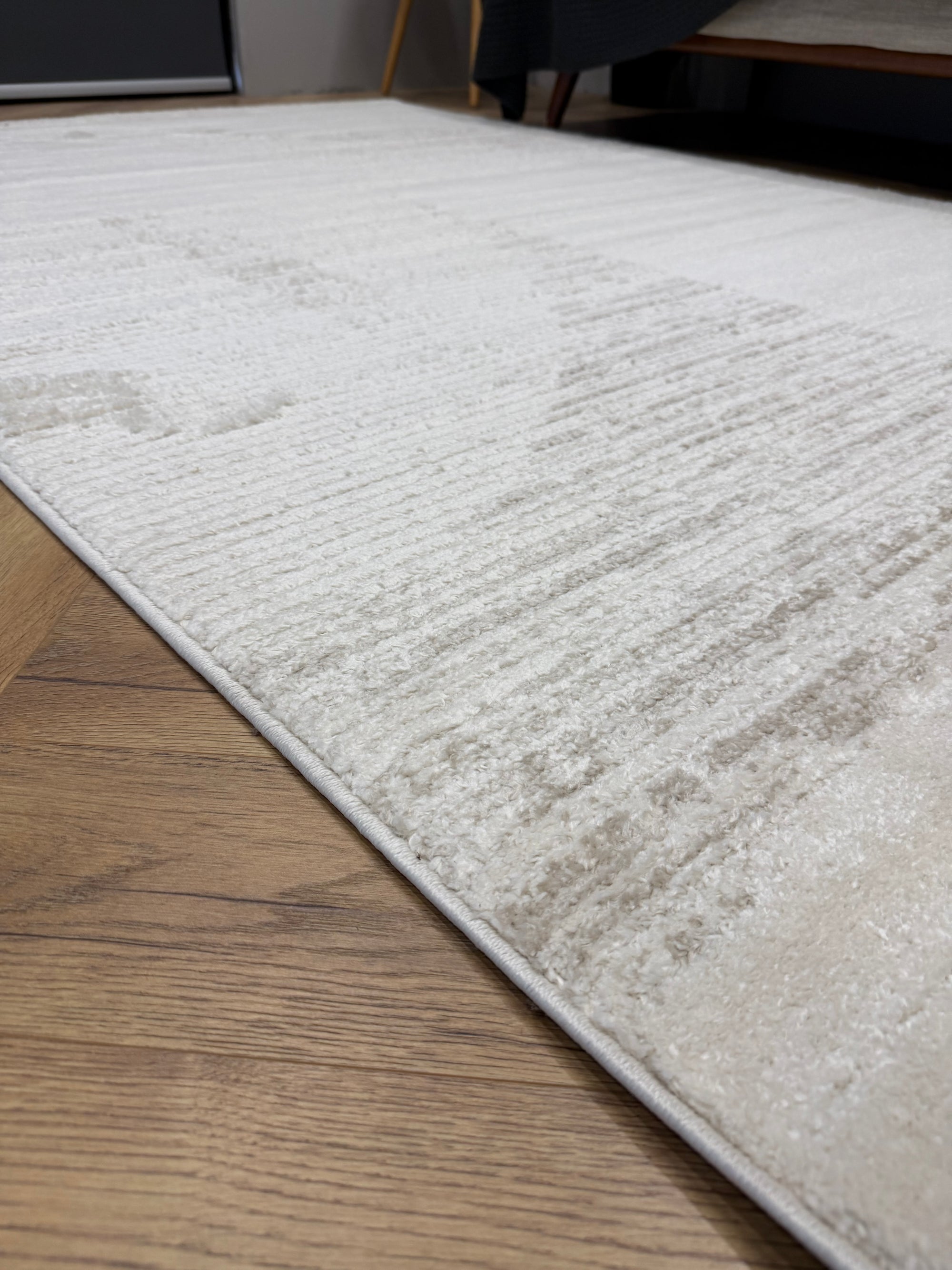 Empire Canvas Cream & Beige Rug