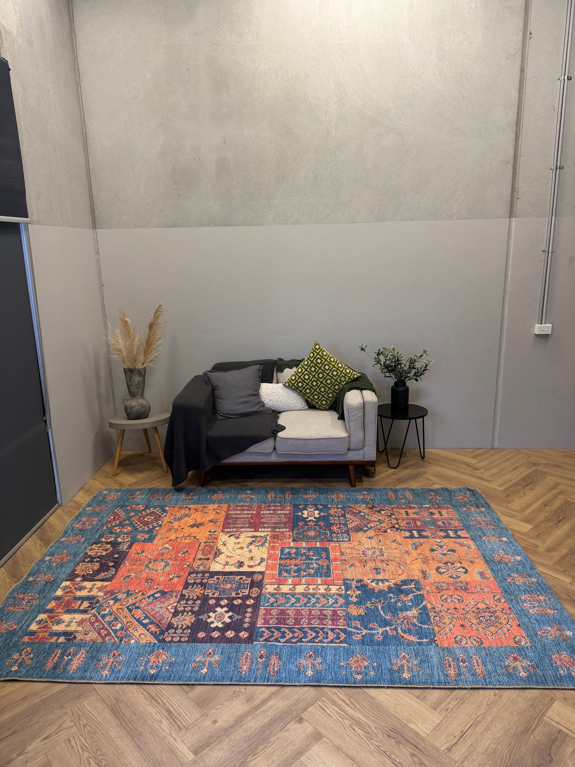 Cozy Heritage Patchwork Machine Washable Rug 200x300cm