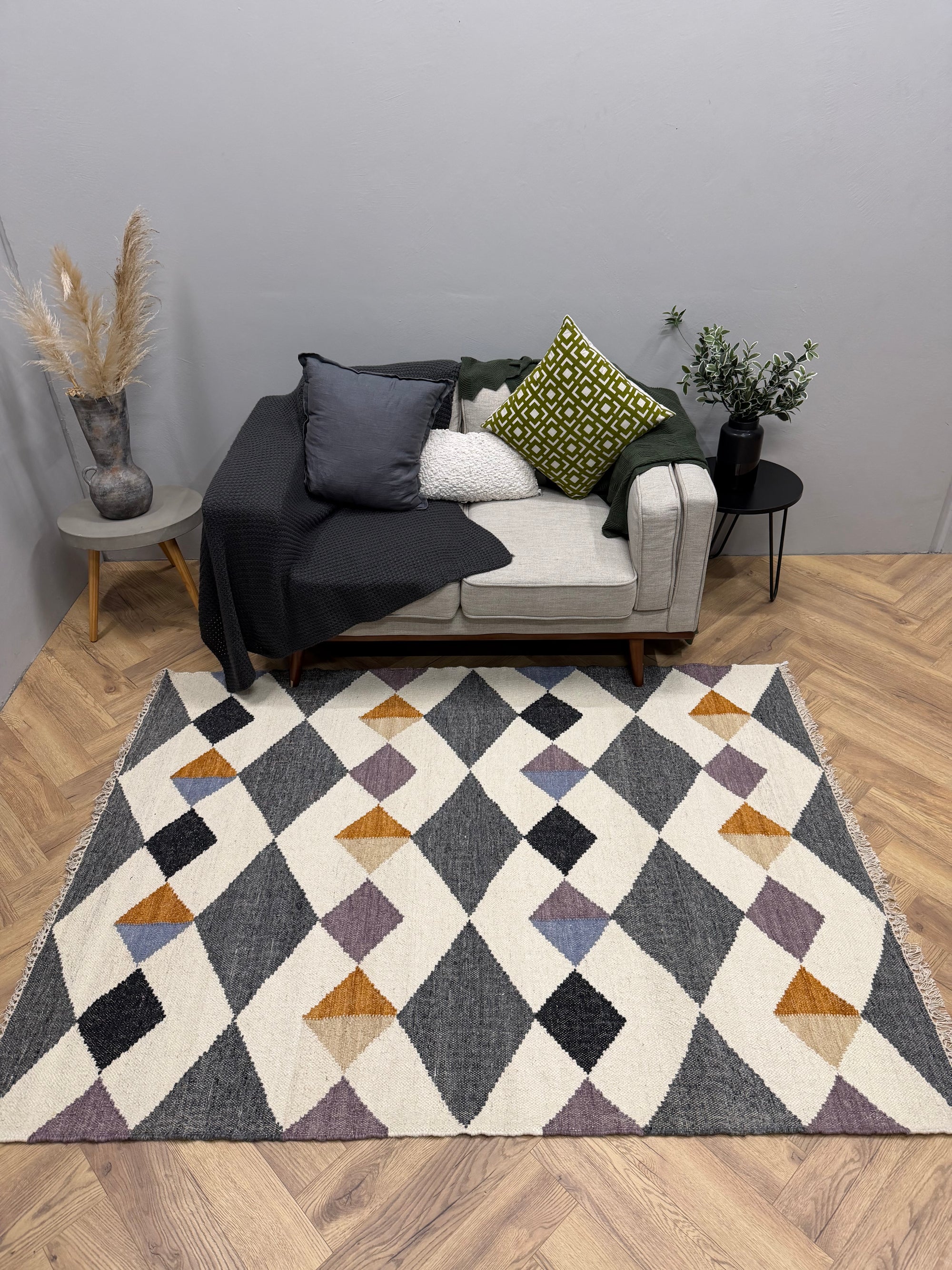 Prism Multi Wool Killm Blend Rug