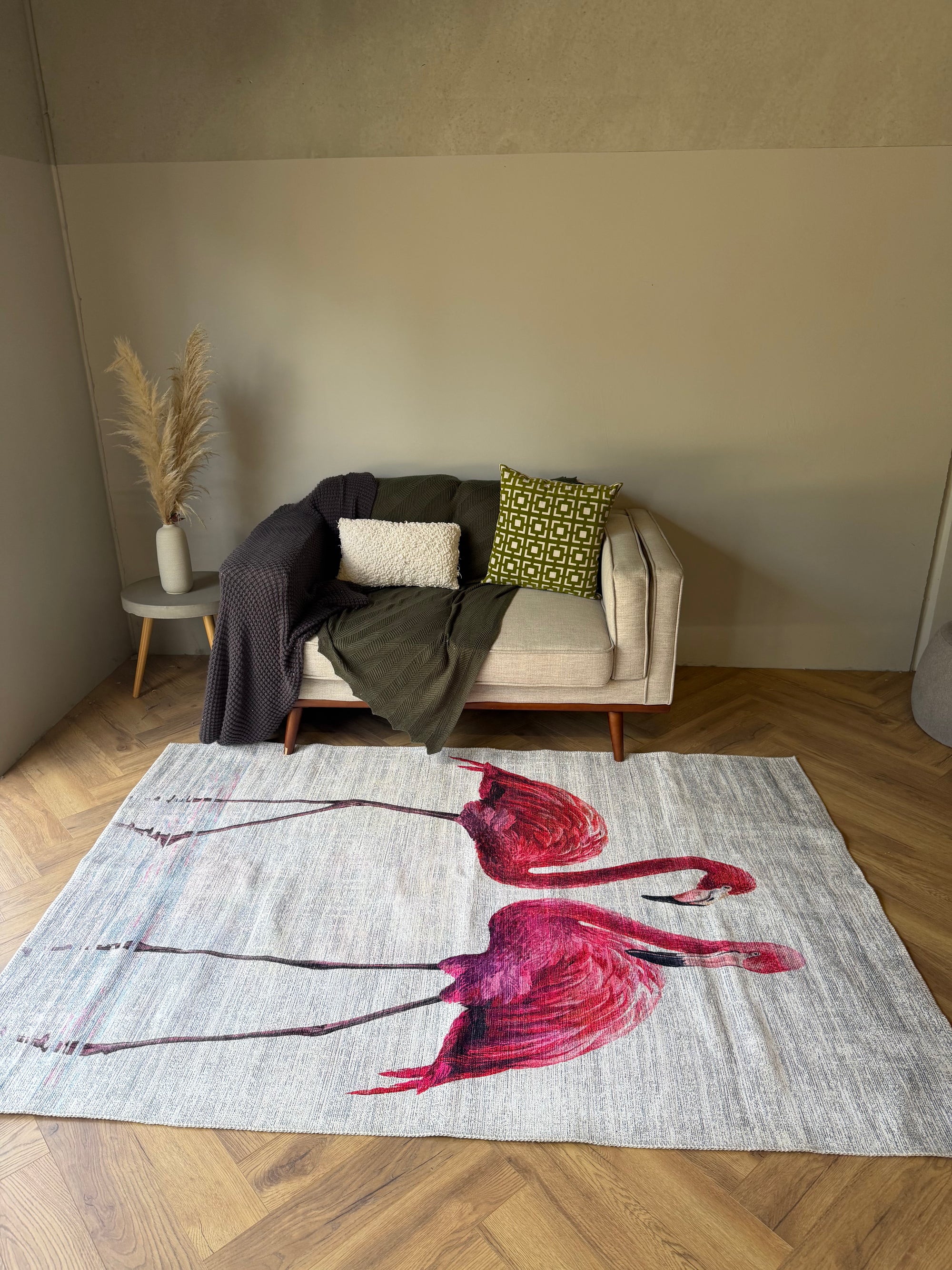 COZY MACHINE WASHABLE – Flamingo Rug 160x230