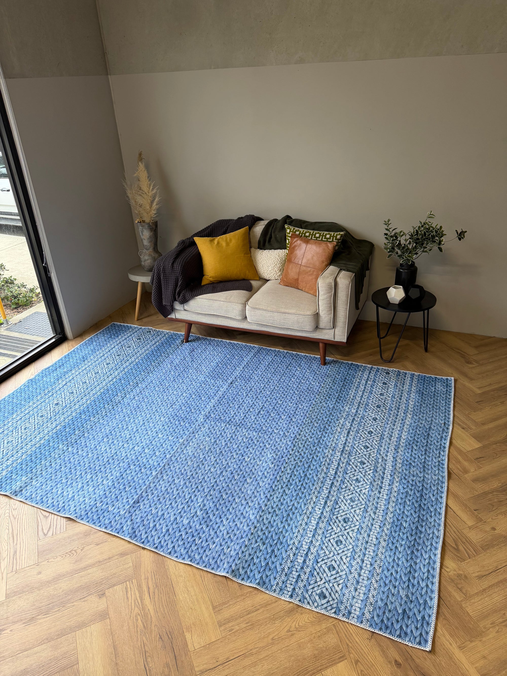 Cozy Skyweave Machine Washable Rug