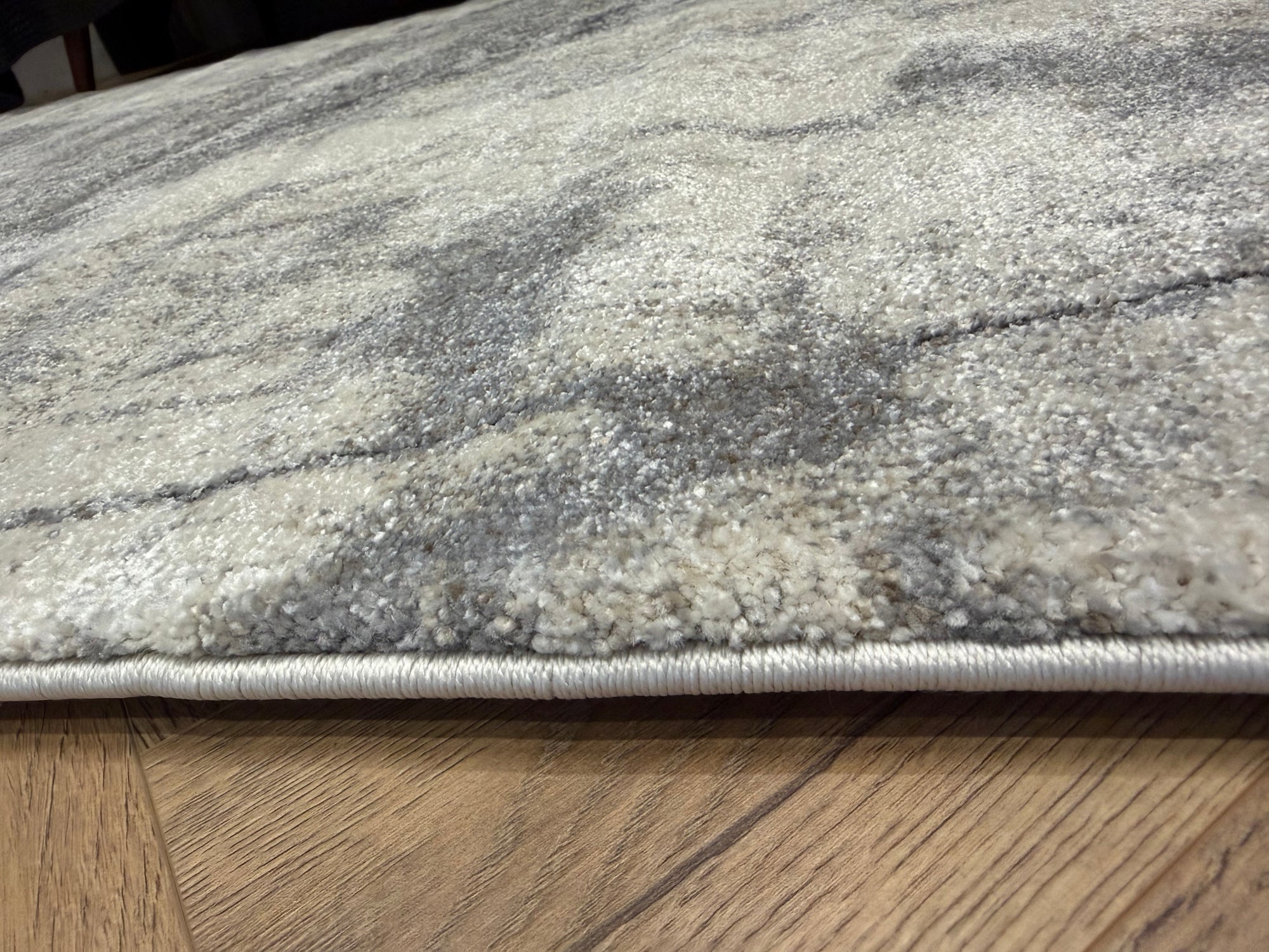 Cresta Drift Modern Grey Rug