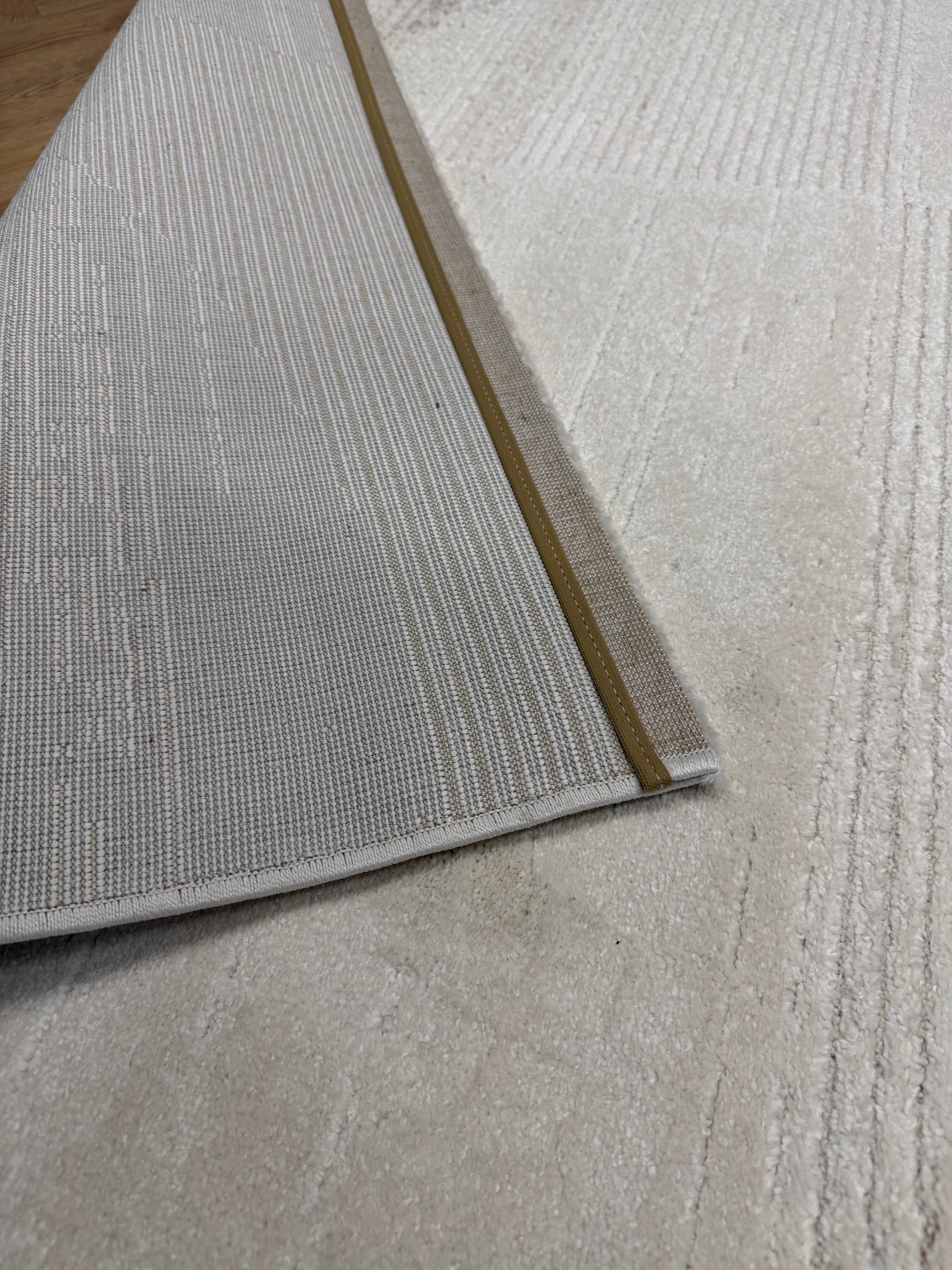 Empire Canvas Cream & Beige Rug