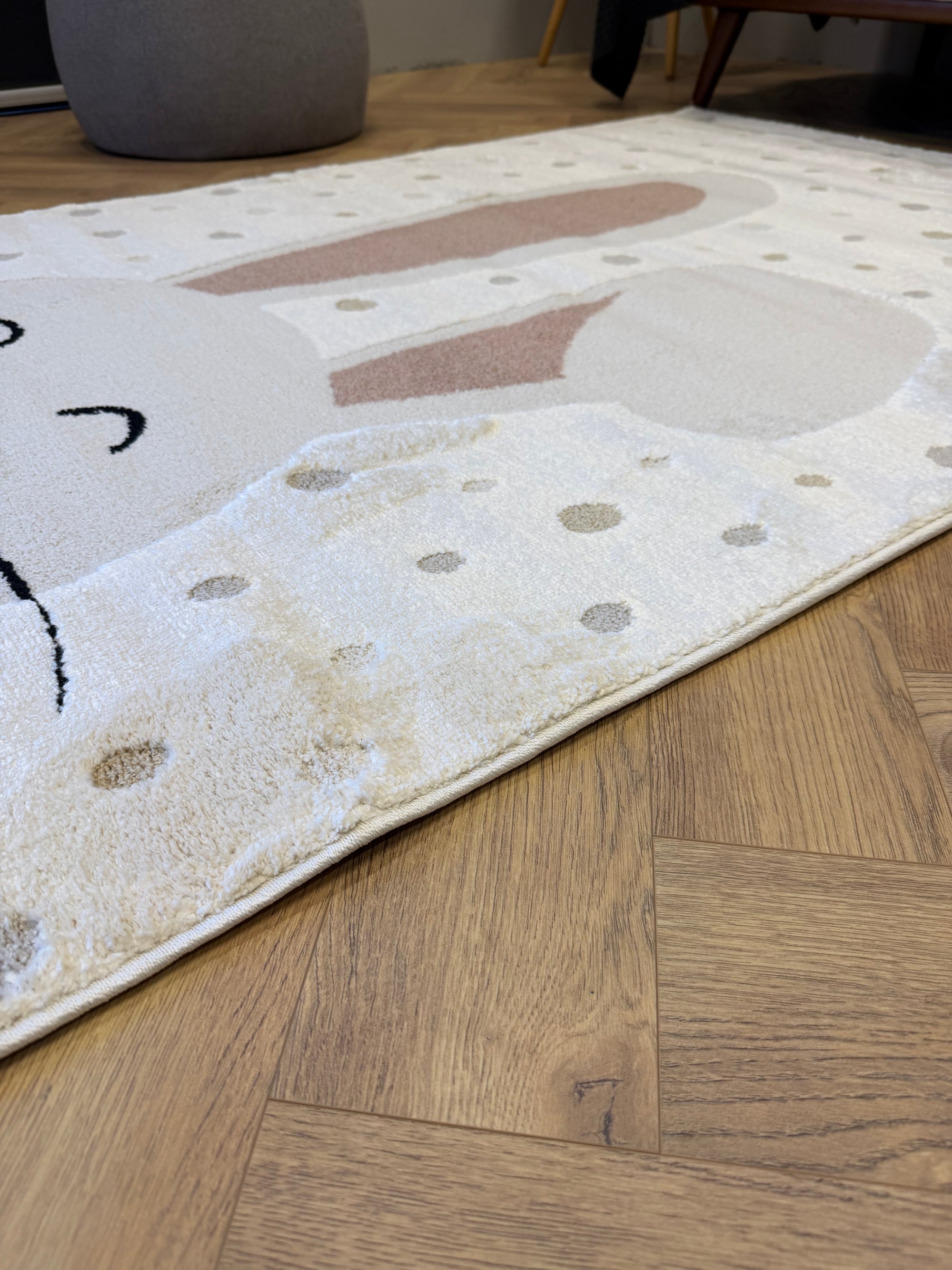Bunny Hugs bedroom Kids Rug