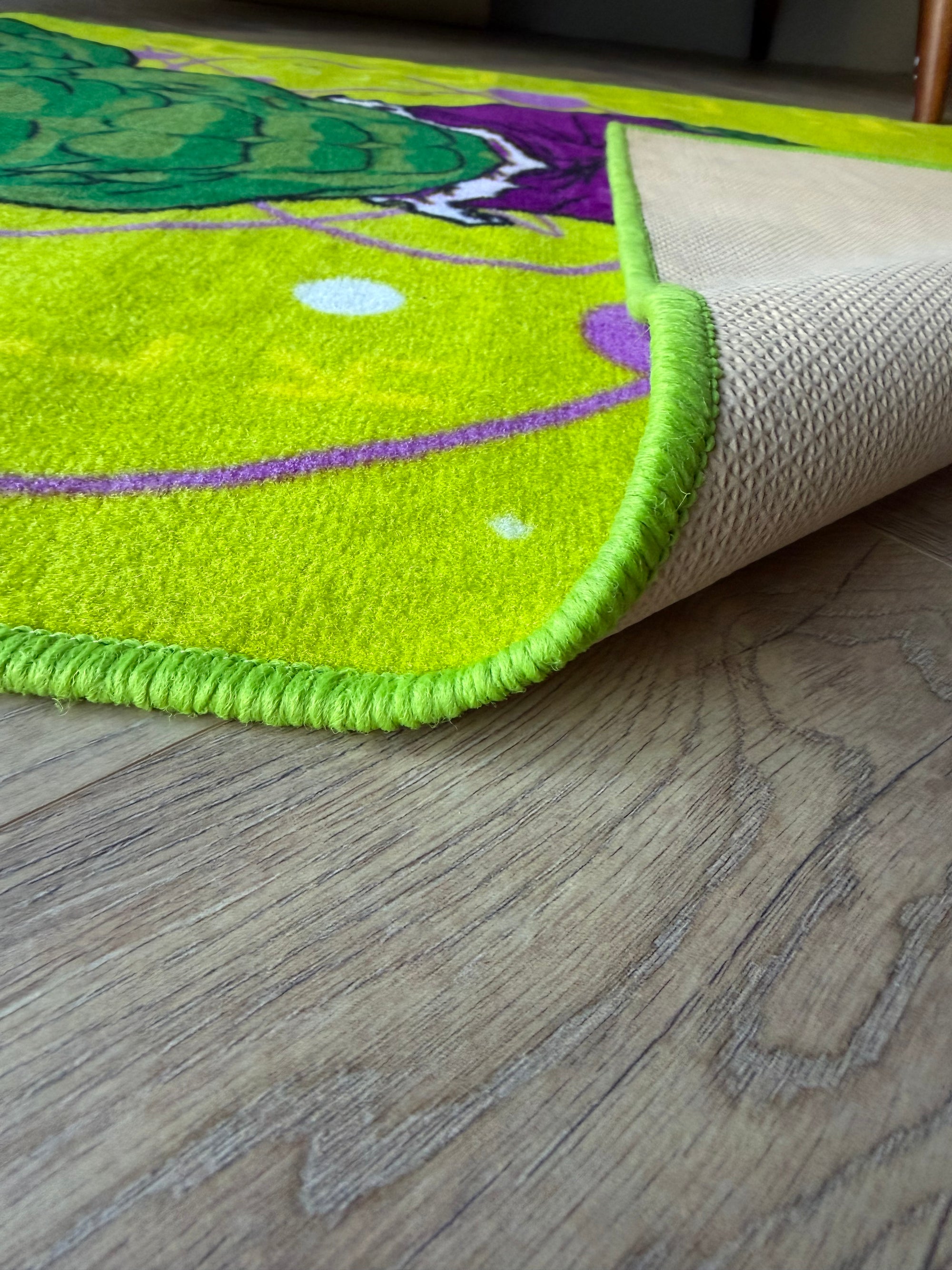 Marvel Hulk Kids Rug 100x150cm