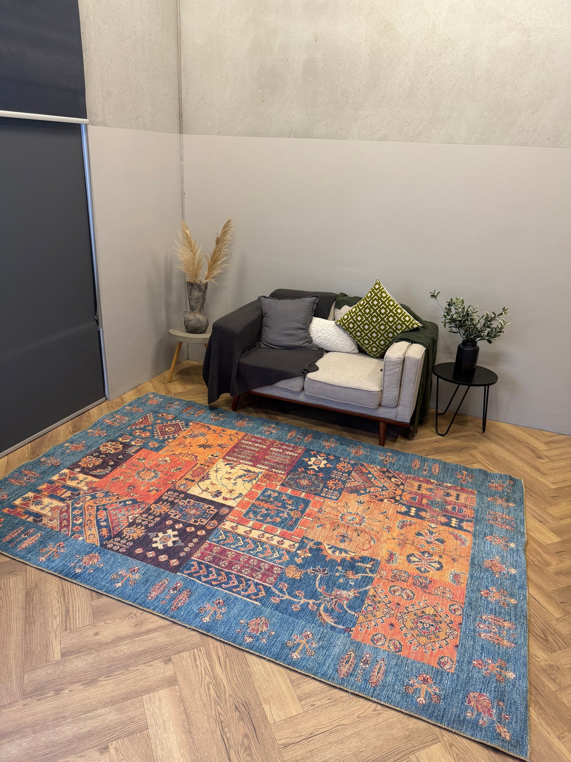 Cozy Heritage Patchwork Machine Washable Rug 200x300cm