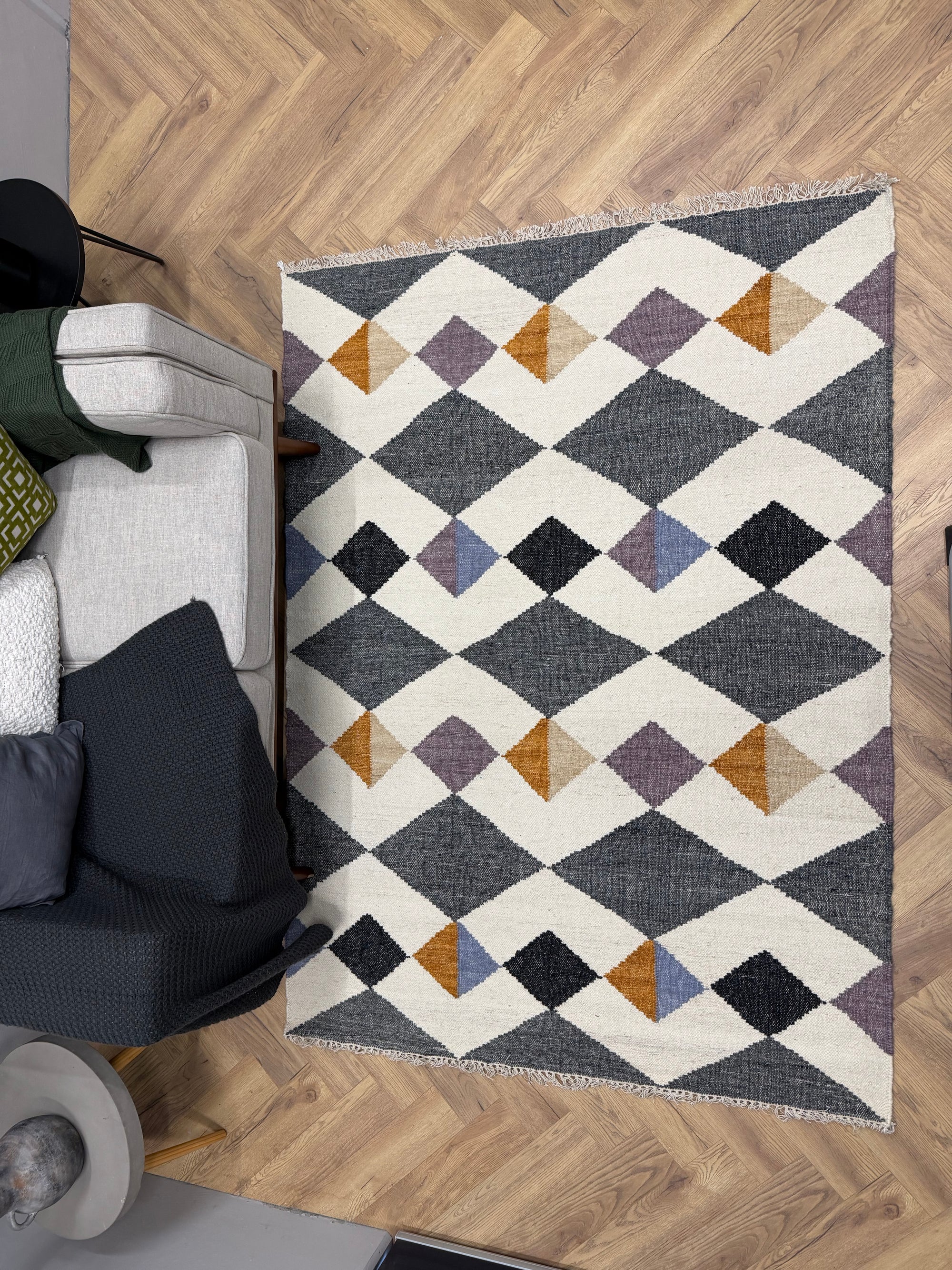 Prism Multi Wool Killm Blend Rug