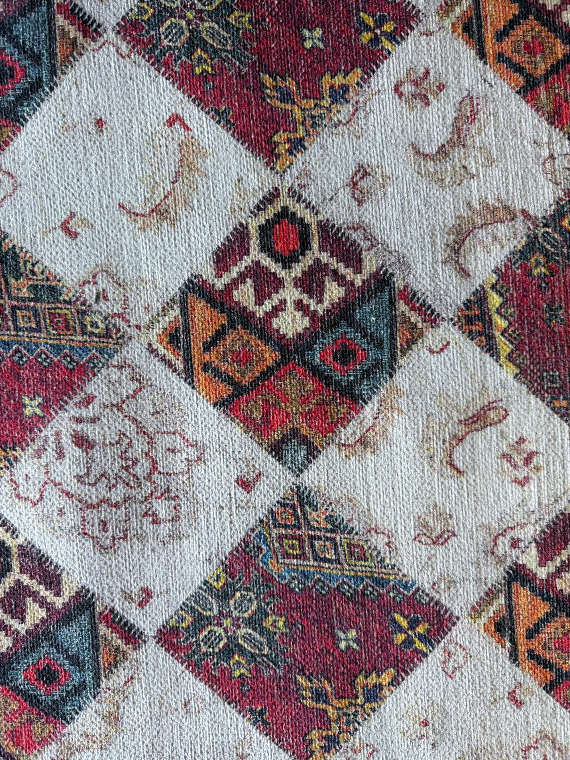 Cozy Nomad Patchwork Washable Rug