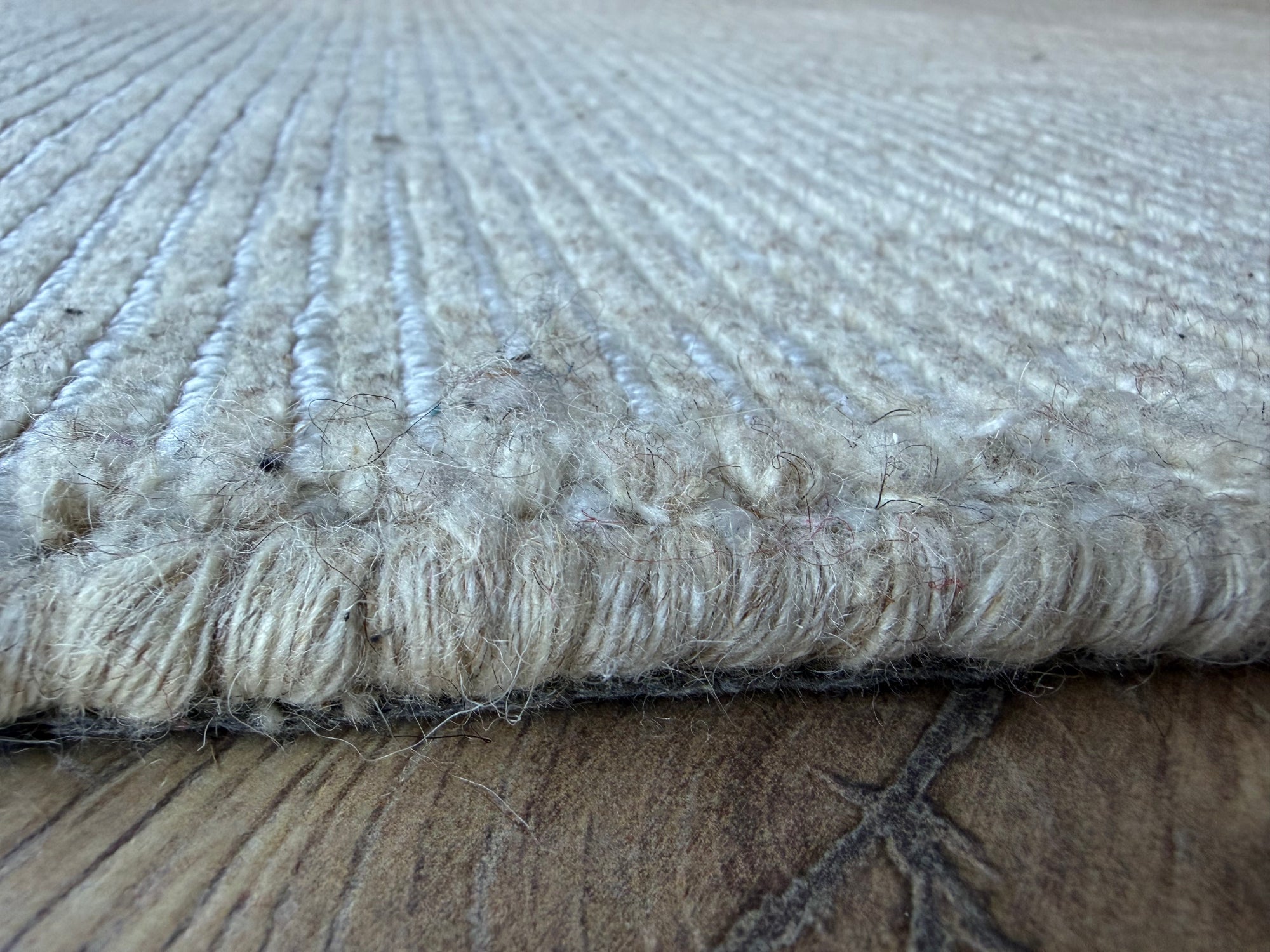 Sahara Natural Textured Wool Rug 160 x 230 cm