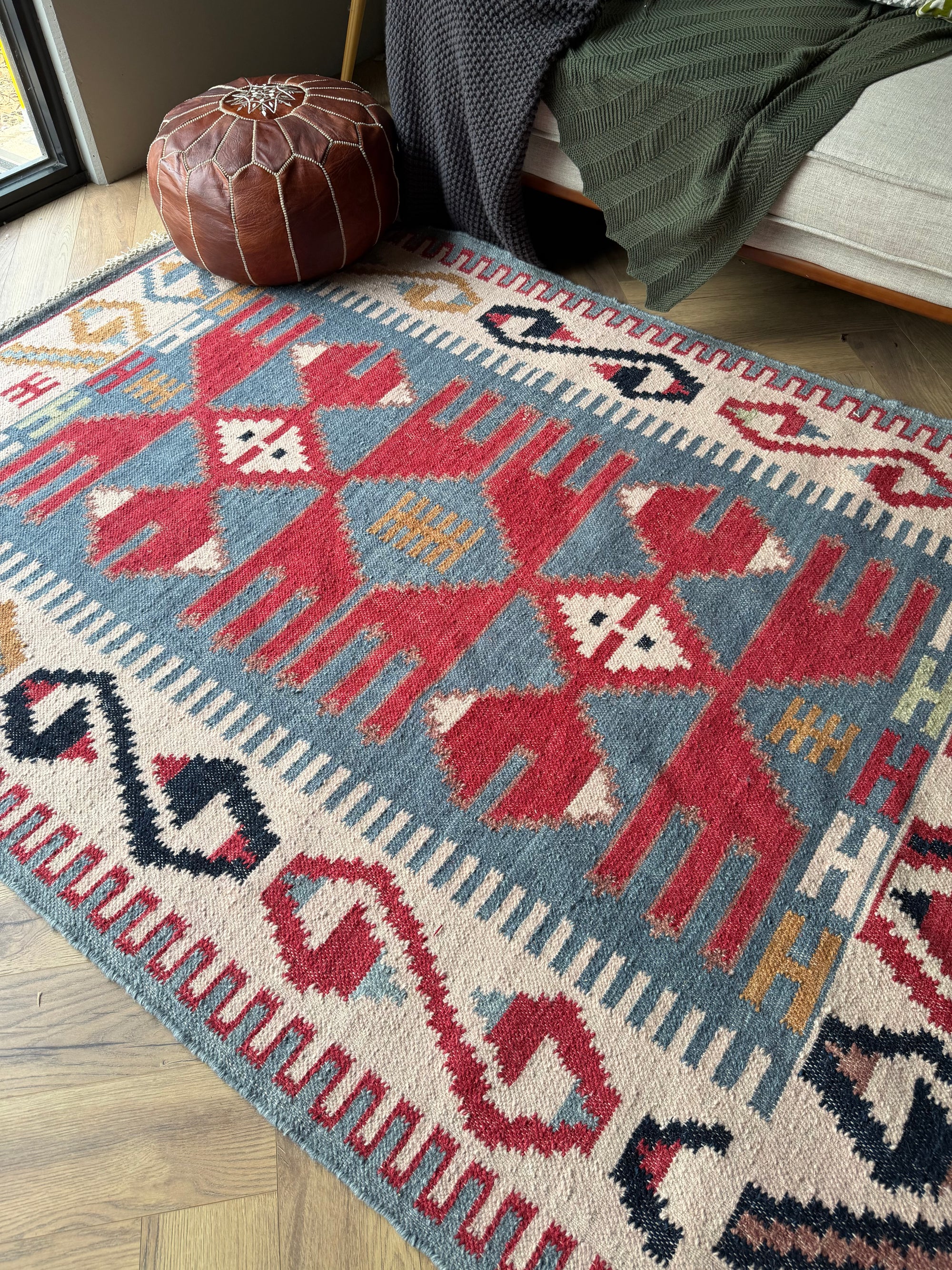 Red Dune Nomad Kilim Floor Rug