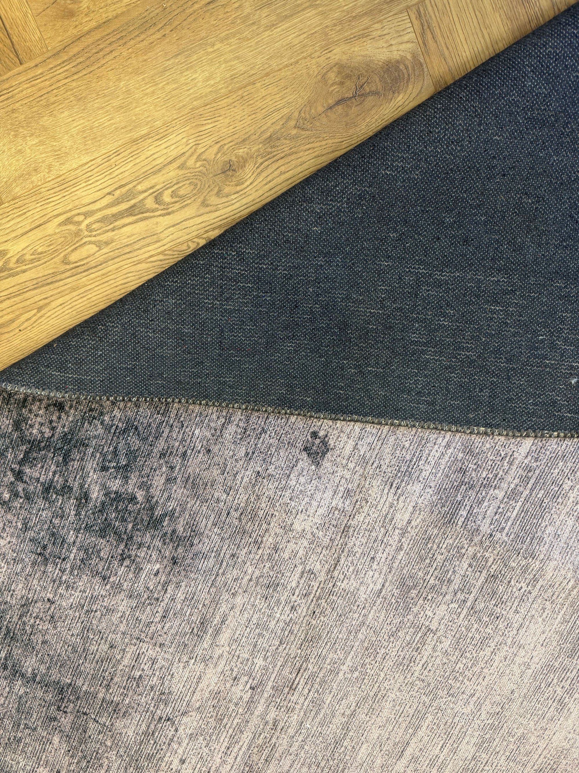 Cozy Vintage Fade Machine Washable Rug 160×230cm