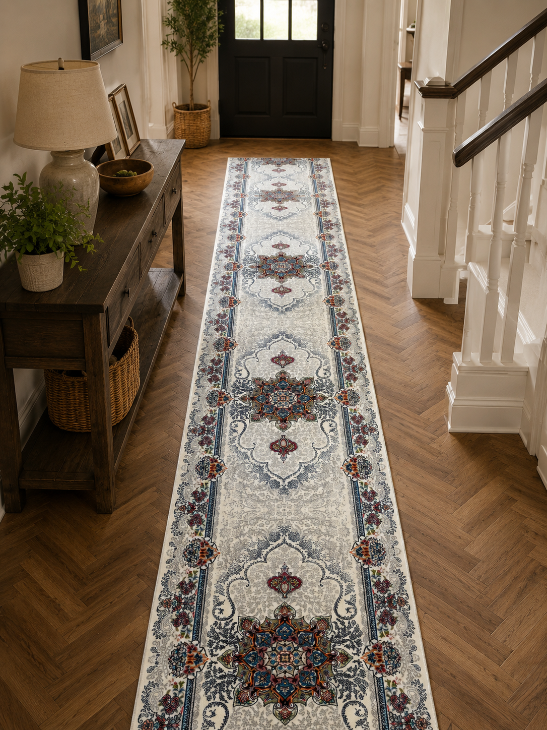 22 Hive Cream medallion 80cm Wide
