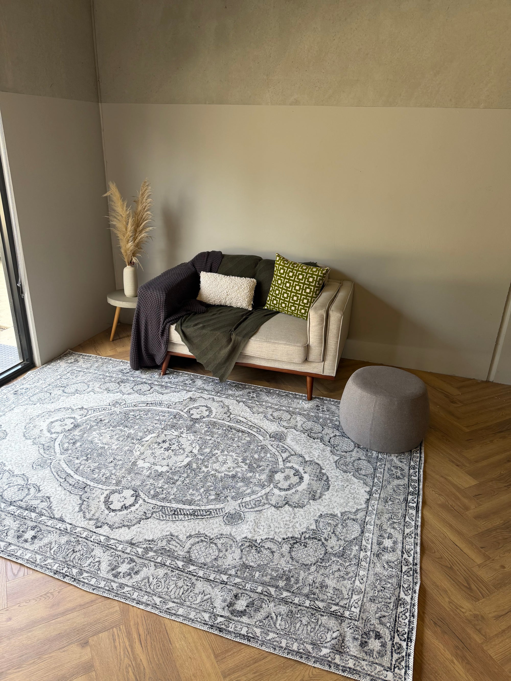 COZY MACHINE WASHABLE – Vintage Medallion Rug 200x300