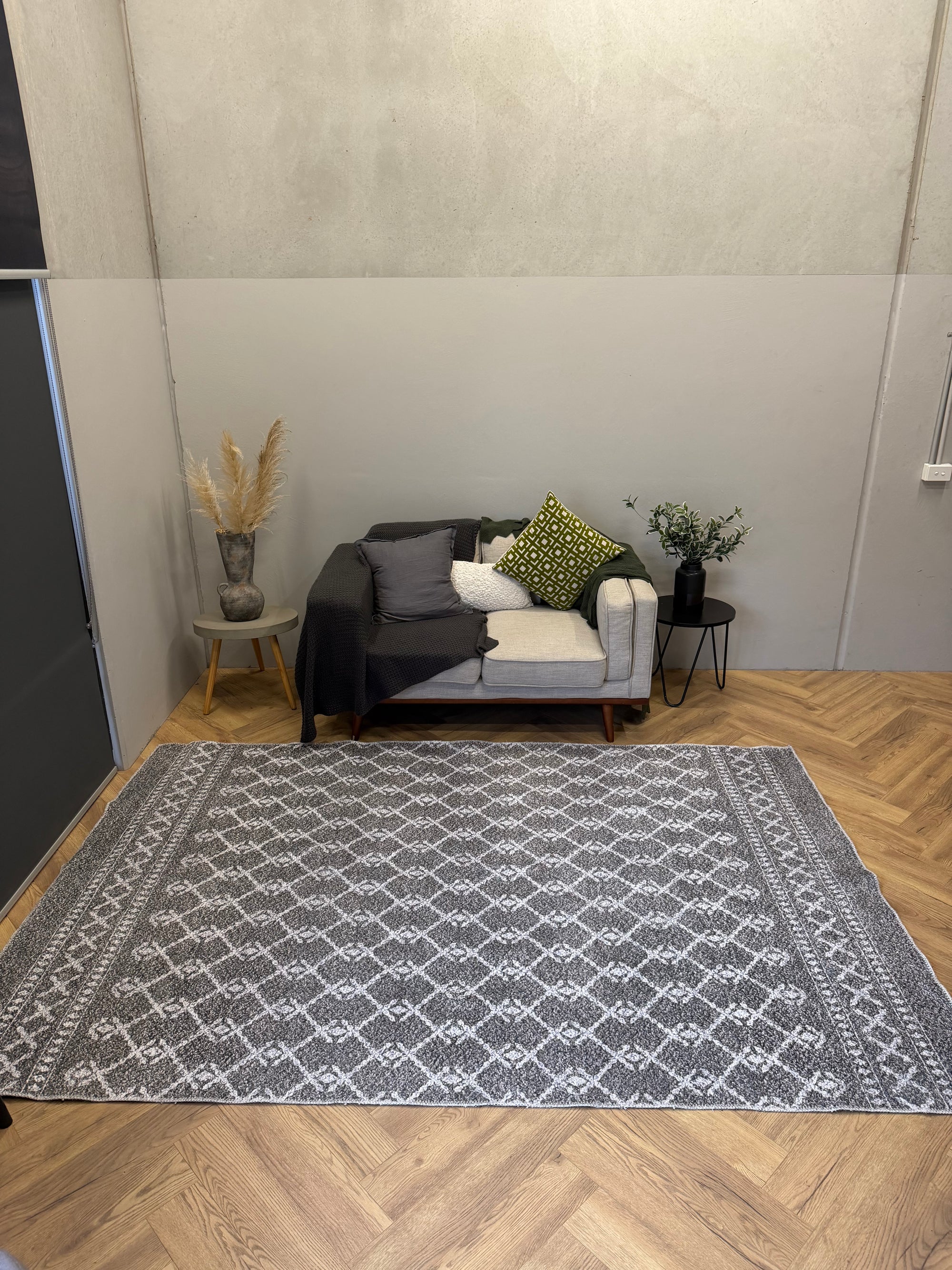 Cozy Moroccan Lattice Machine Washable Rug 200×300cm