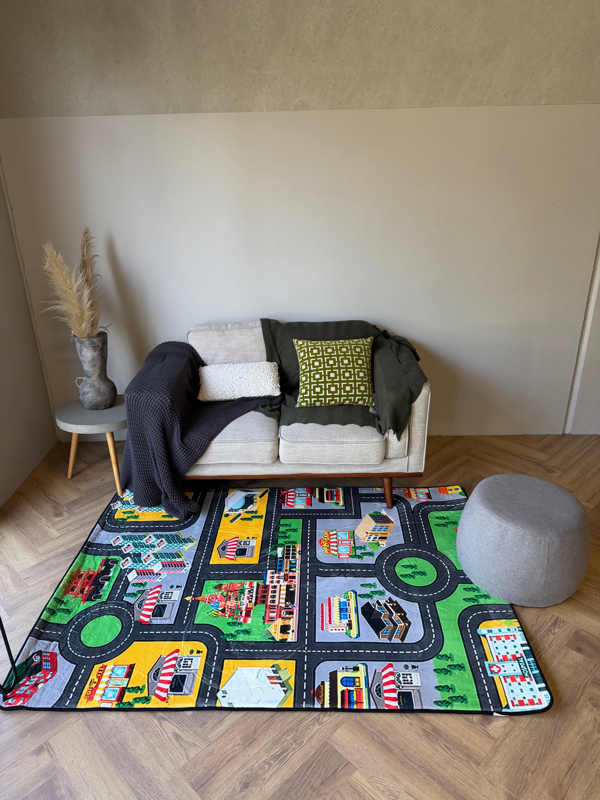 City Drive Kids Play Rug
