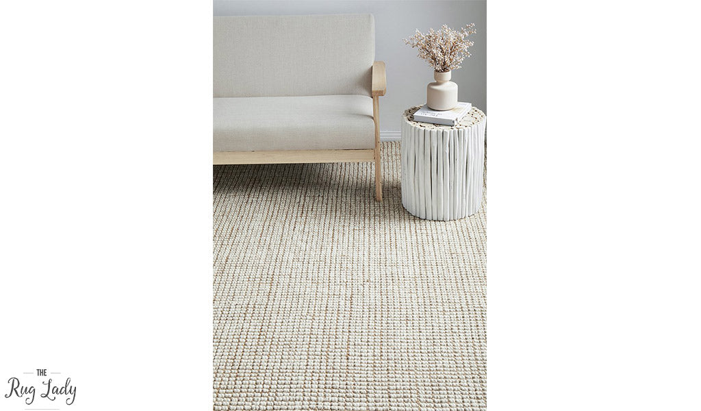Arabelle Beige Wool Rug