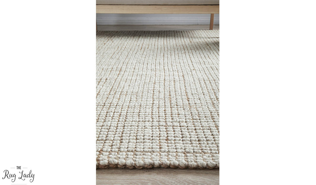 Arabelle Beige Wool Rug