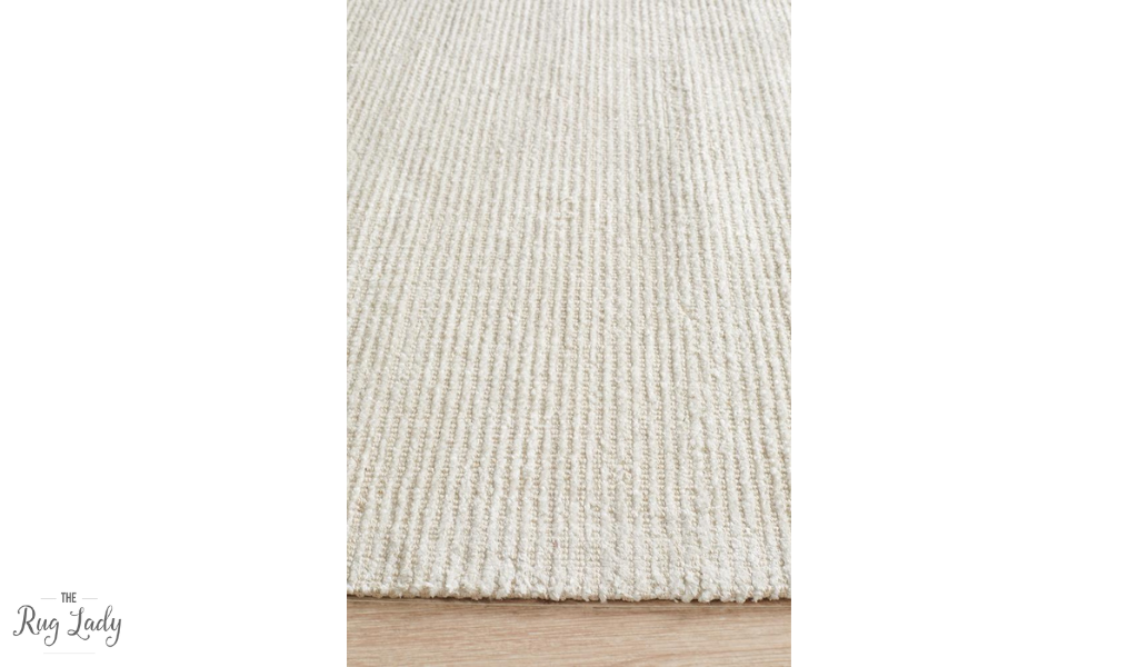 Alexus Ivory Textured Rug