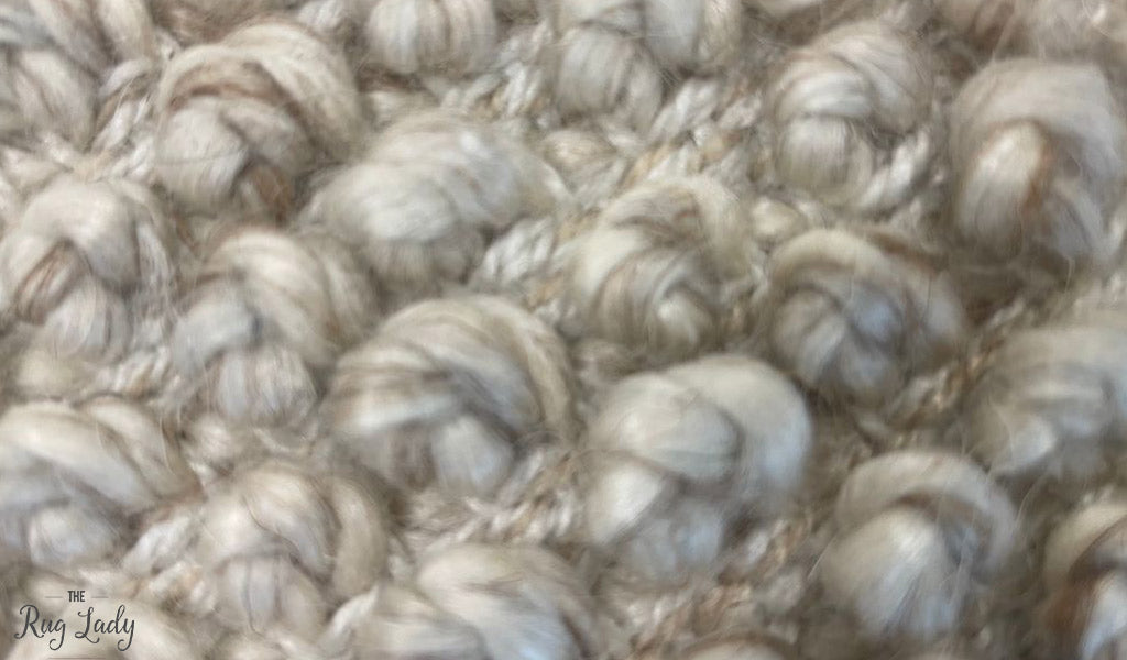 Avani Beige Loop Round Rug