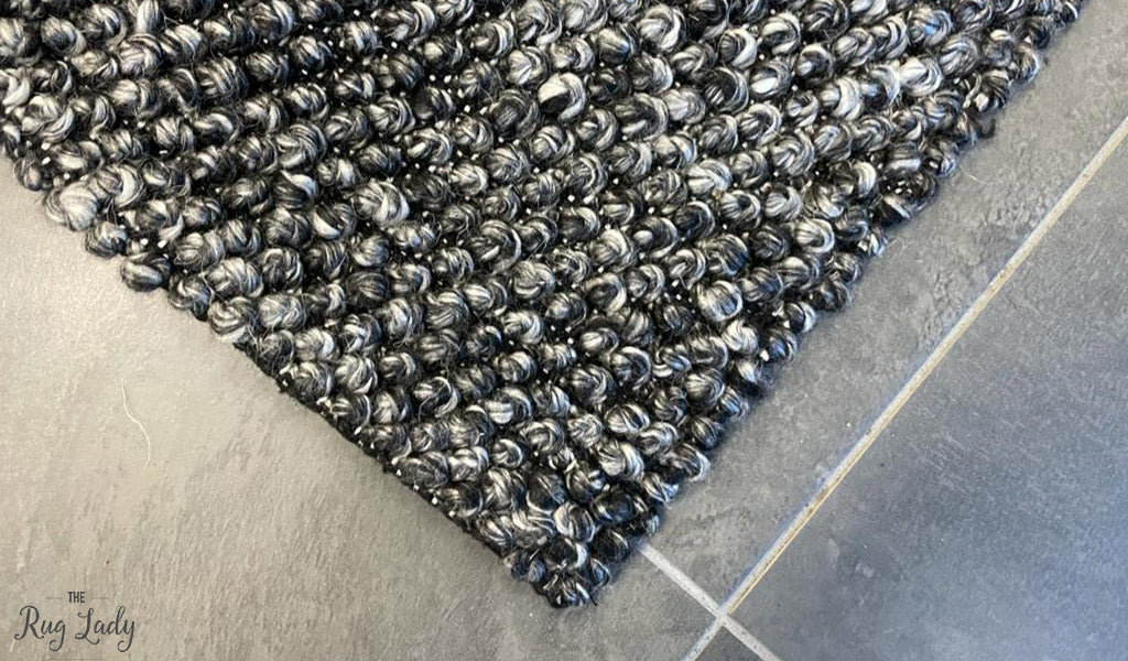 Avani Charcoal Loop Rug