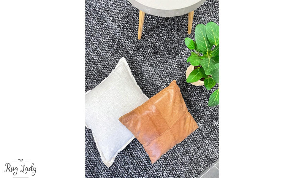 Avani Charcoal Loop Rug