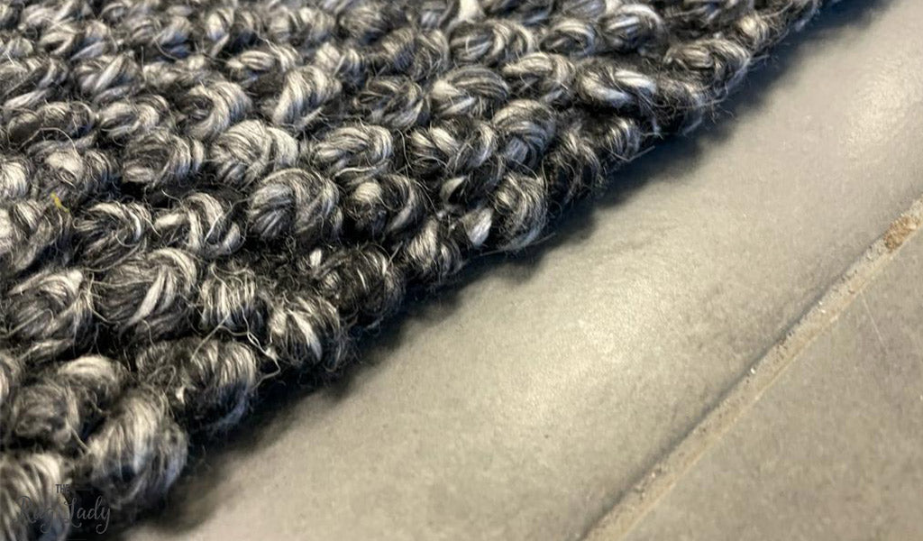 Avani Charcoal Loop Rug