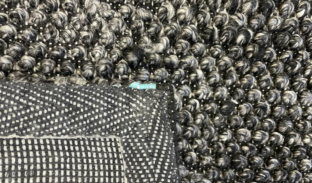 Avani Charcoal Loop Rug
