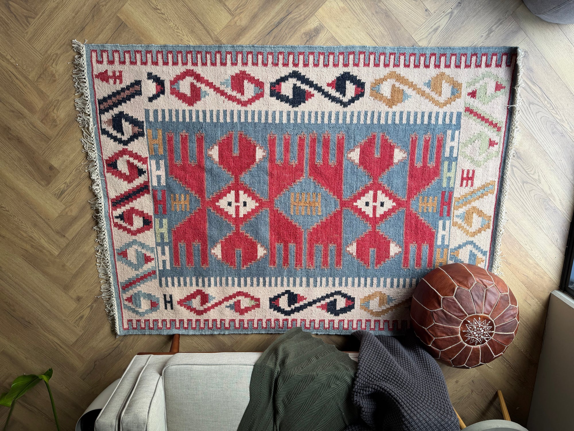 Red Dune Nomad Kilim Floor Rug