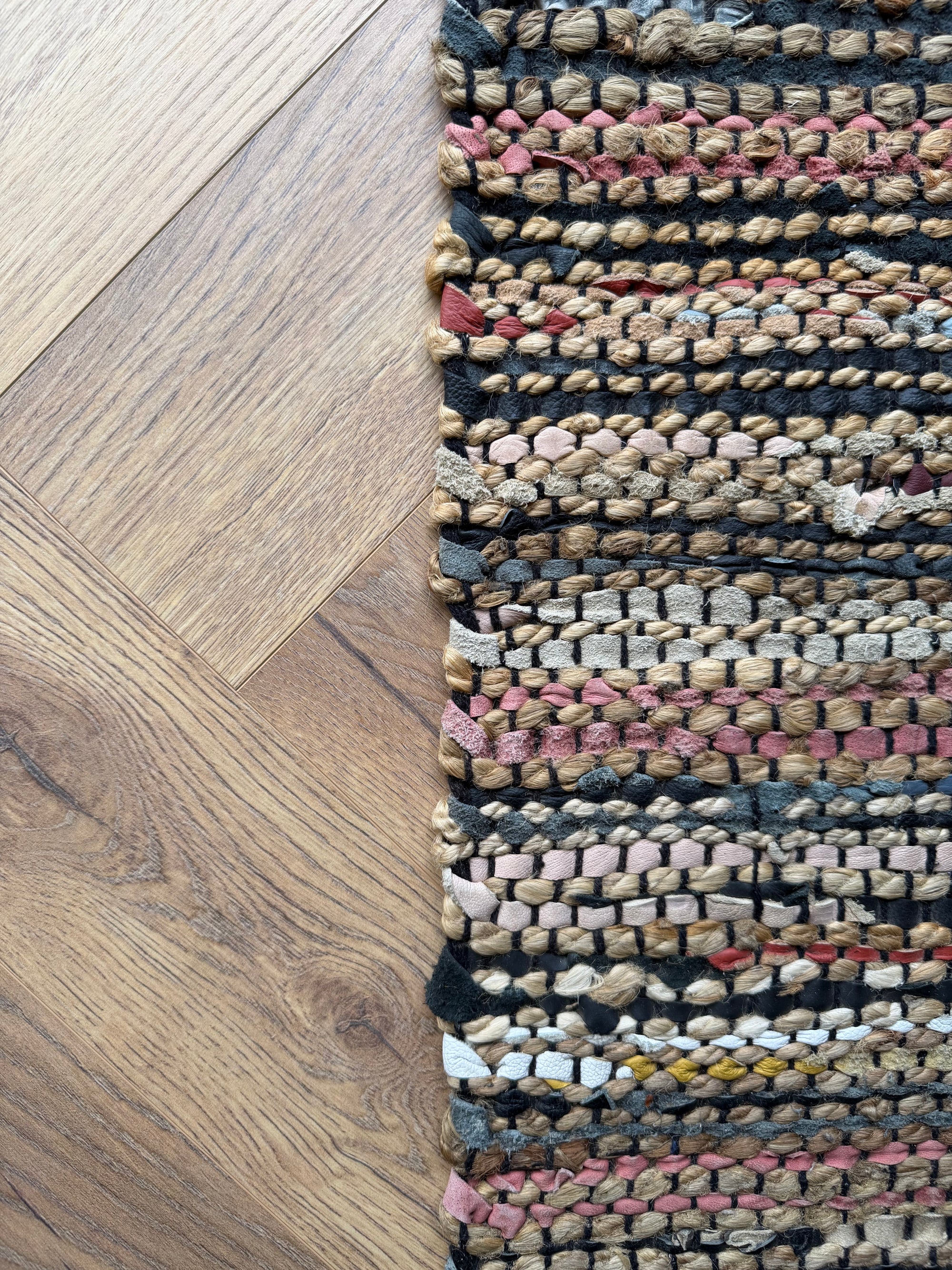 Nomad Textured Natural Rug – Multi Earth