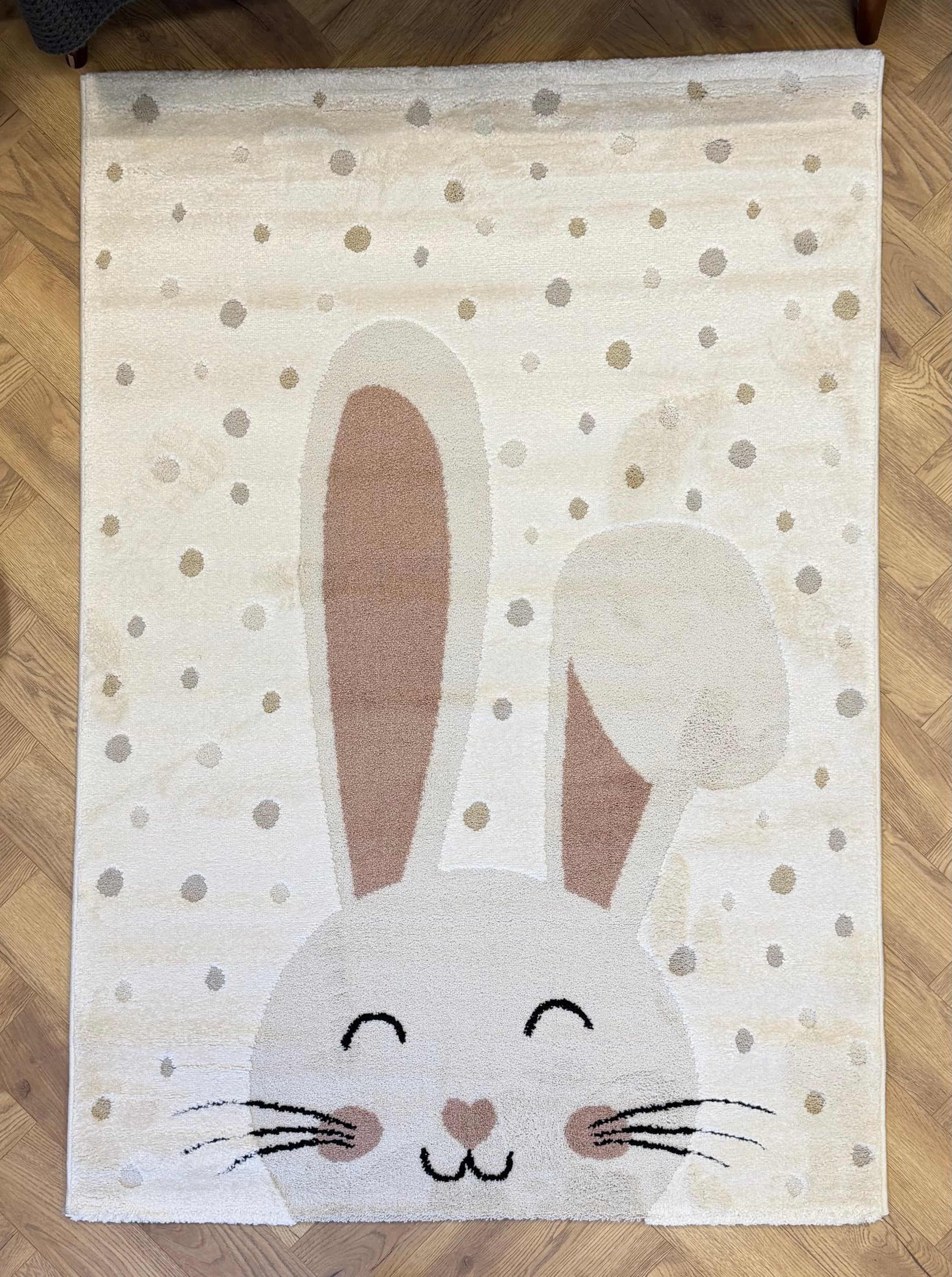 Bunny Hugs bedroom Kids Rug