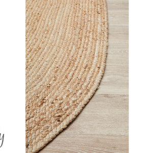 Bindi Natural Hand Braided Jute Rug