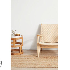 Bindi Natural Hand Braided Jute Rug