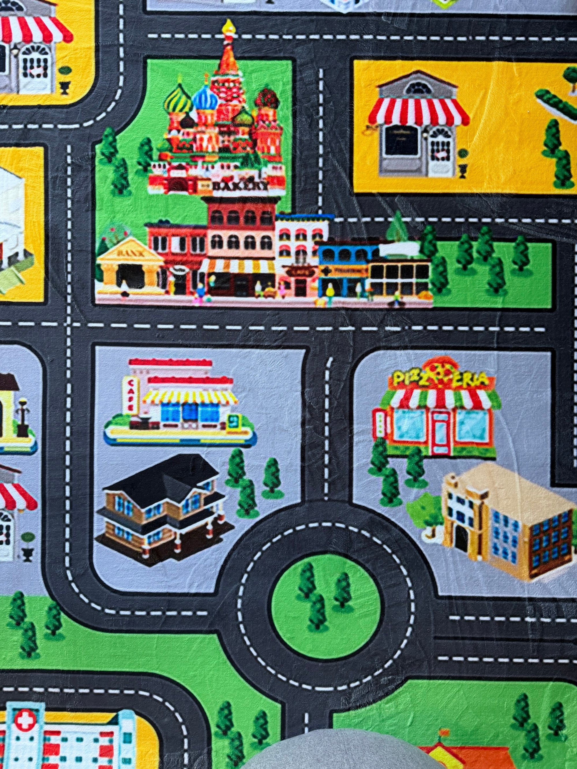 City Drive Kids Play Rug