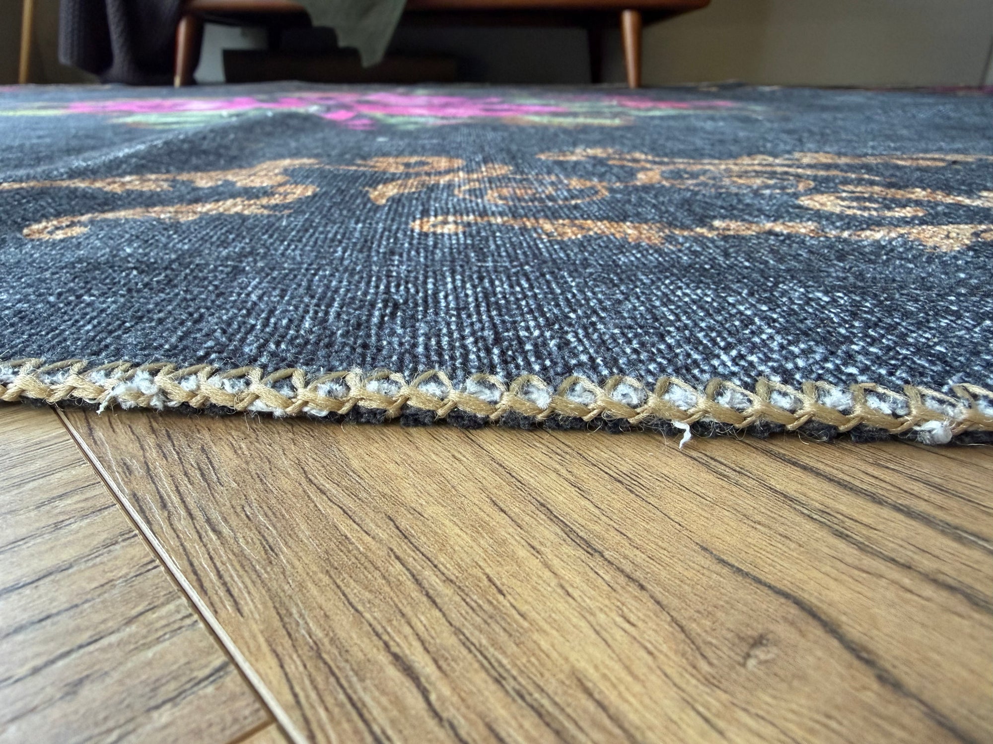 COZY MACHINE WASHABLE – Floral Vintage Rug 200x300