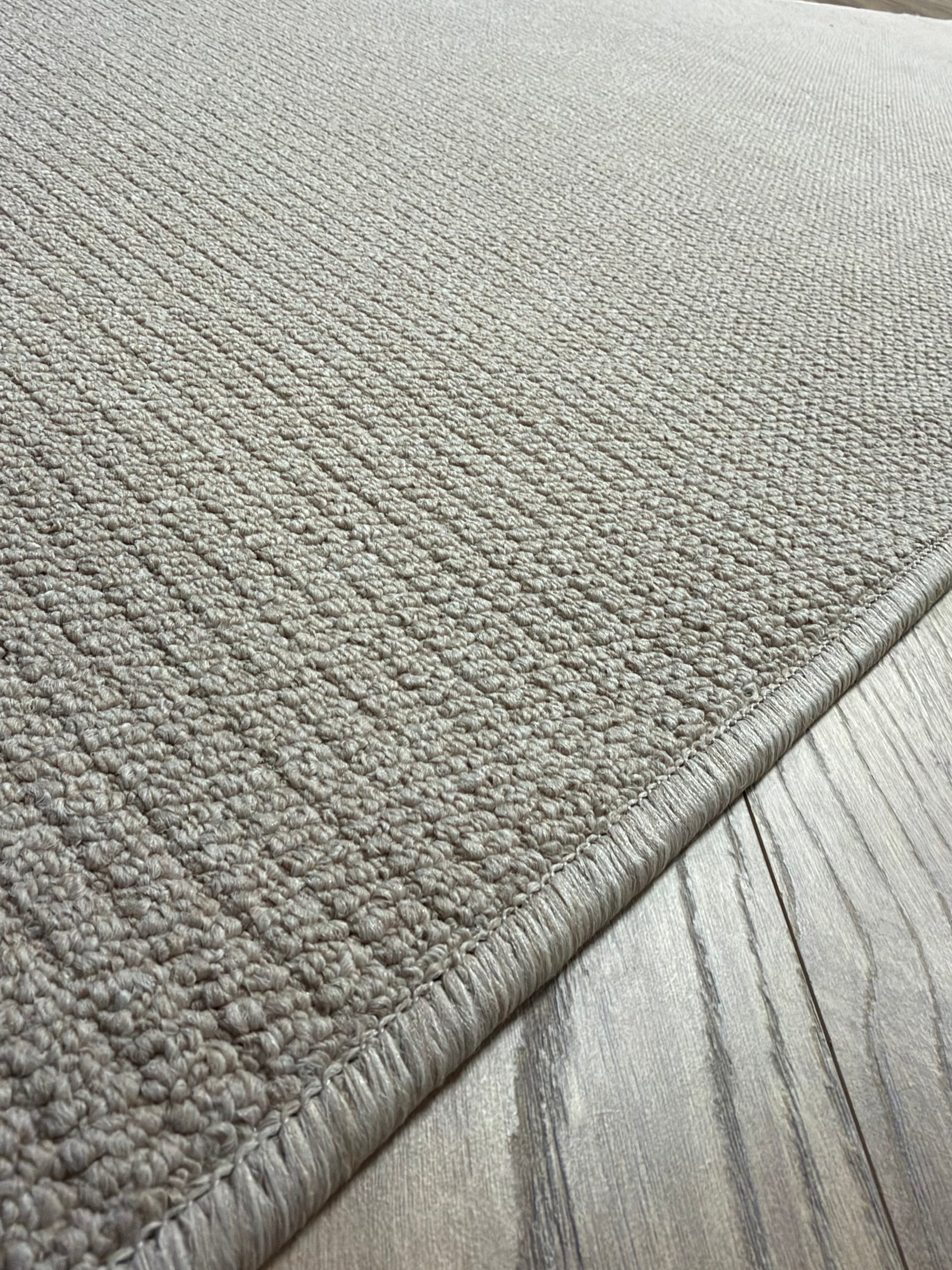 Callavi Beige Lines Flatweave Hallway Runner 100cm