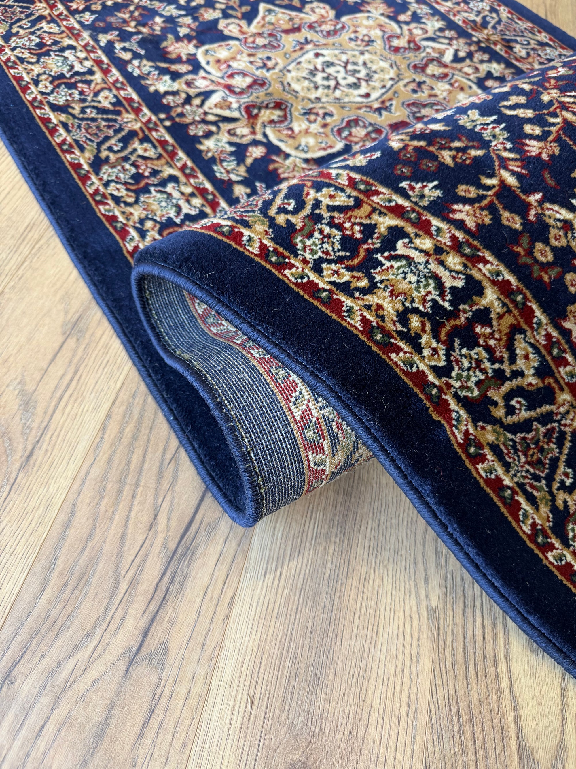 Benevolence Heritage 5235 Navy 80 cm Wide