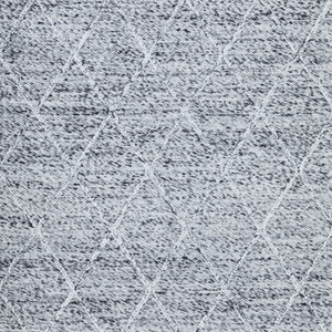 Darcy Diamond Grey Felted Wool Rug