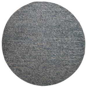 Darcy Blue Grey Felted Wool Round Rug