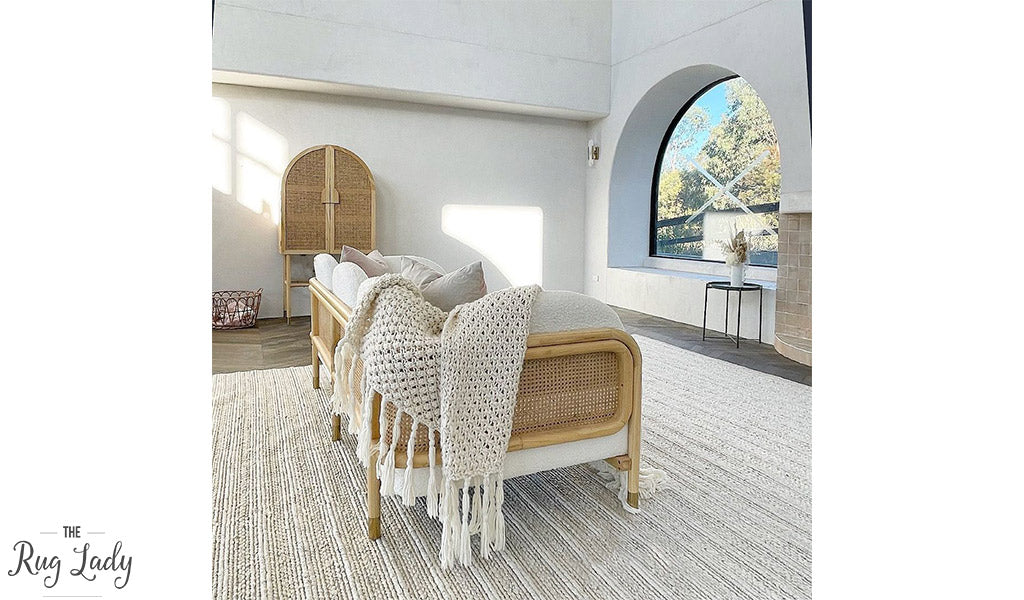 Harvey Ivory Textured Wool Rug