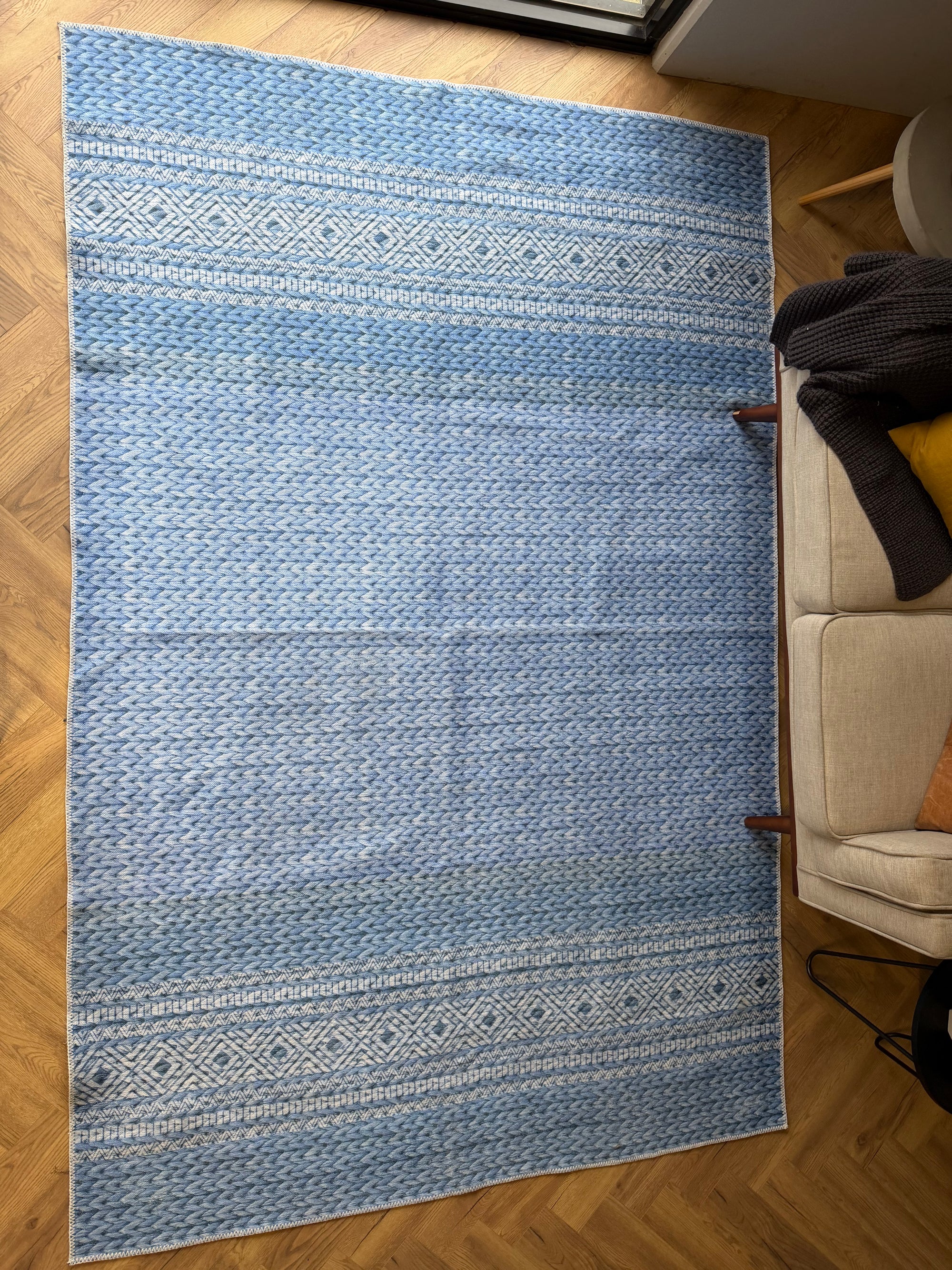 Cozy Skyweave Machine Washable Rug