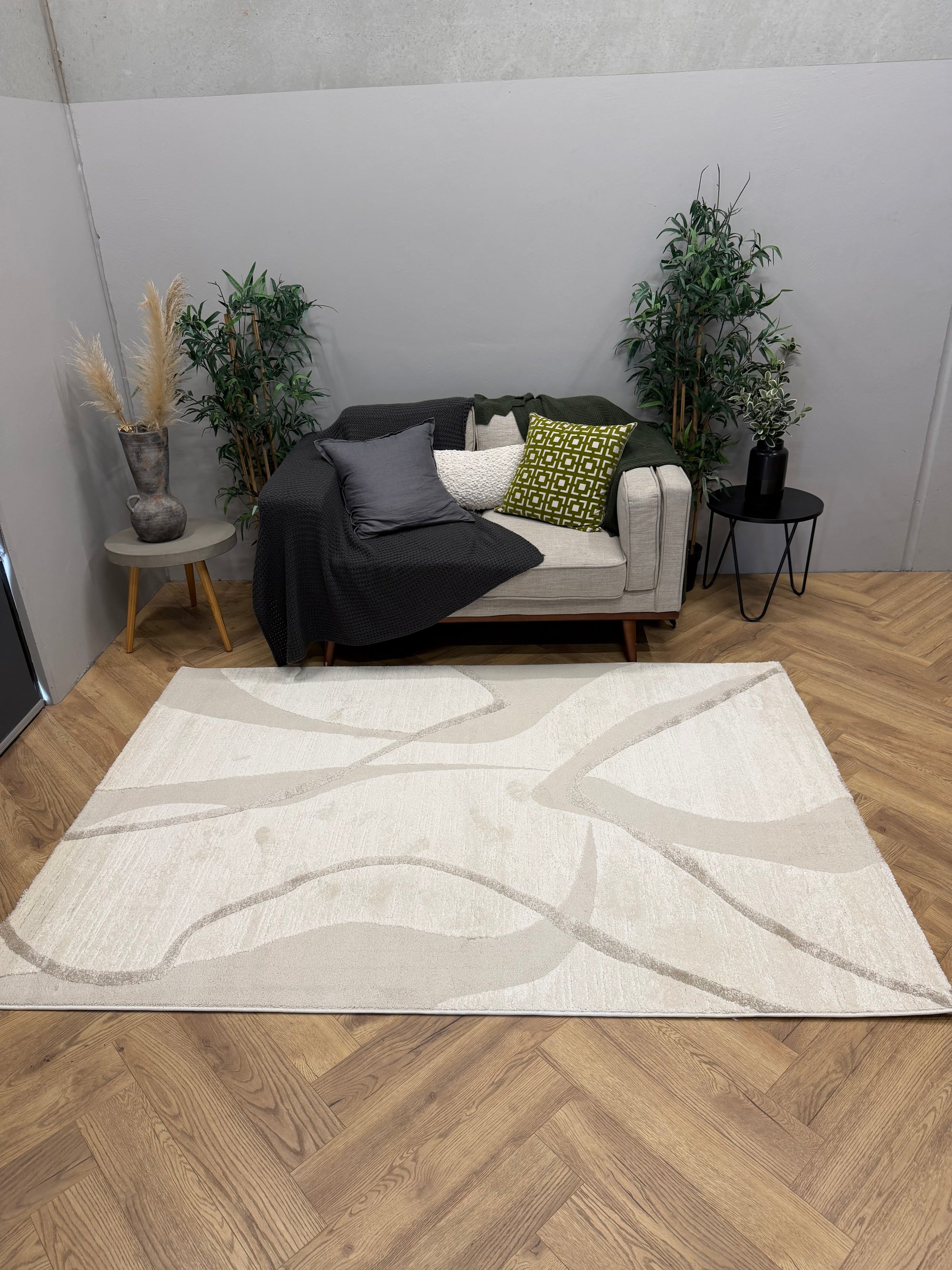 Empire Flow Cream Rug