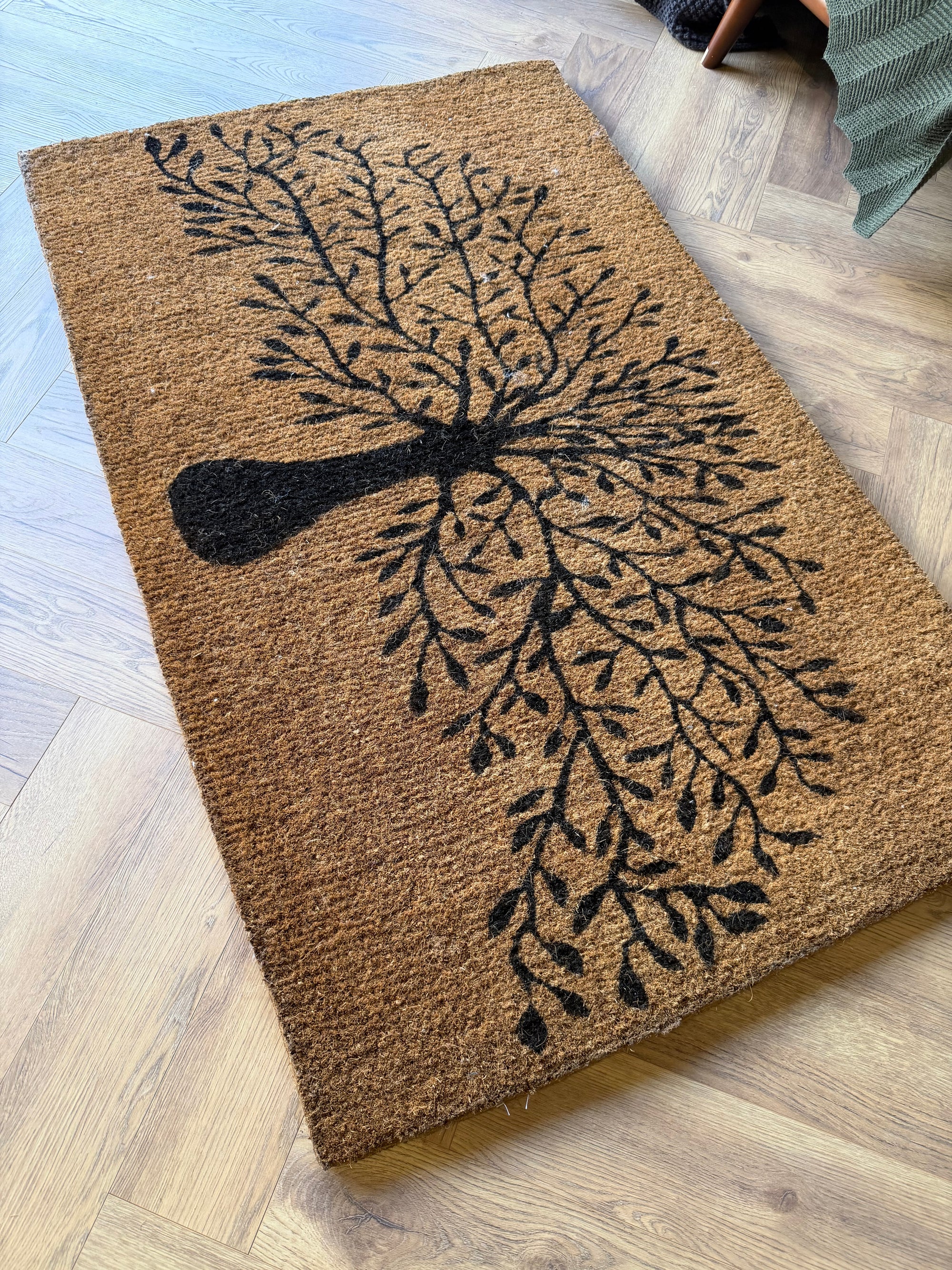 Baobab Tree Coir Doormat – Natural 90x145
