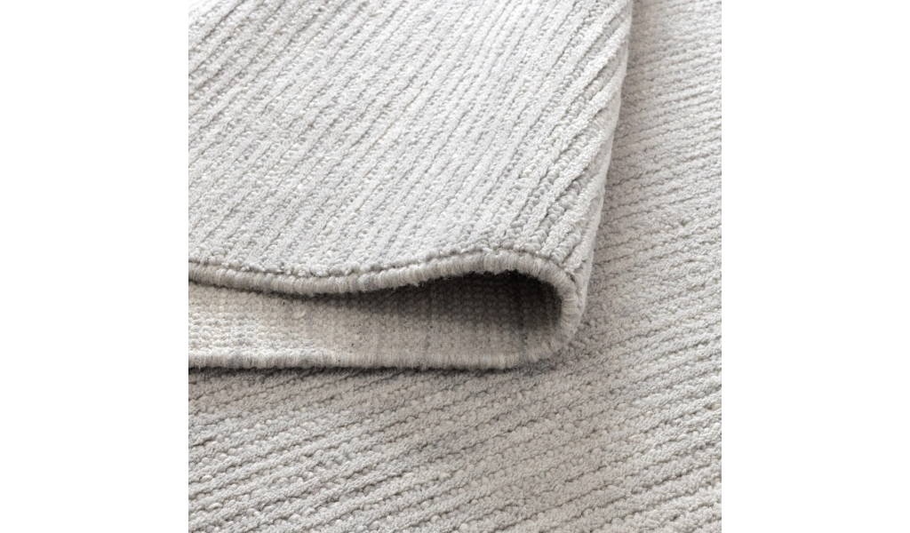 Evie Grey Wool Rug