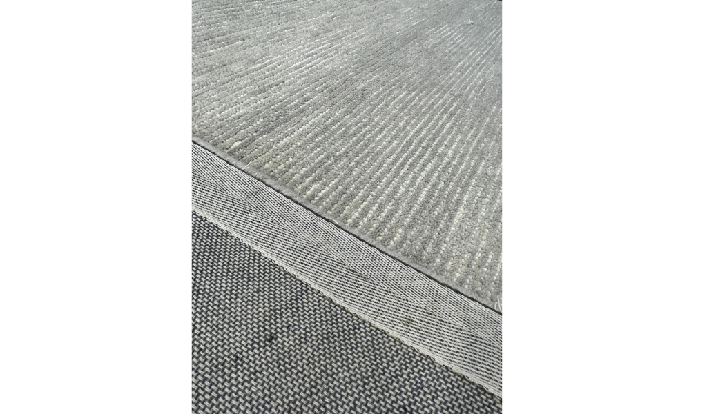 Isla Scandinavian Grey Wool Blend Rug