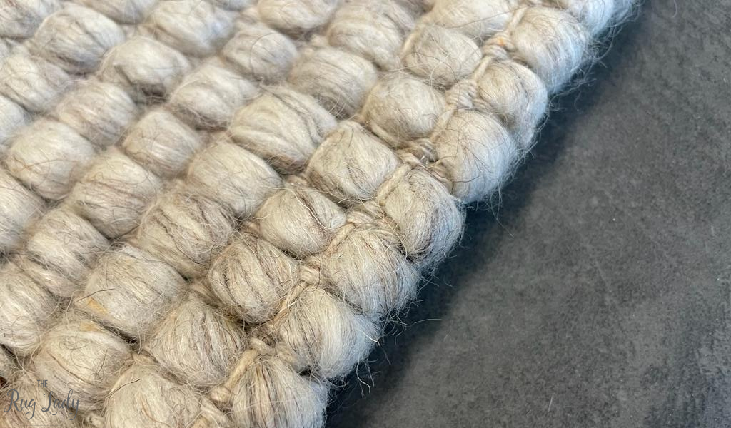 Essence Scandinavian Pumice Grey Felted Wool Rug