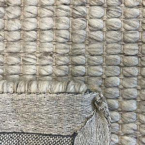 Essence Scandinavian Pumice Grey Felted Wool Rug