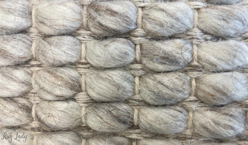 Essence Scandinavian Pumice Grey Felted Wool Rug