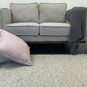 Essence Scandinavian Pumice Grey Felted Wool Rug