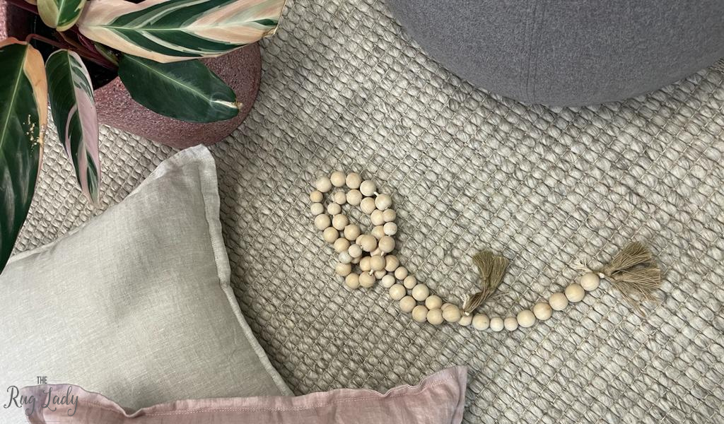 Essence Scandinavian Pumice Grey Felted Wool Rug
